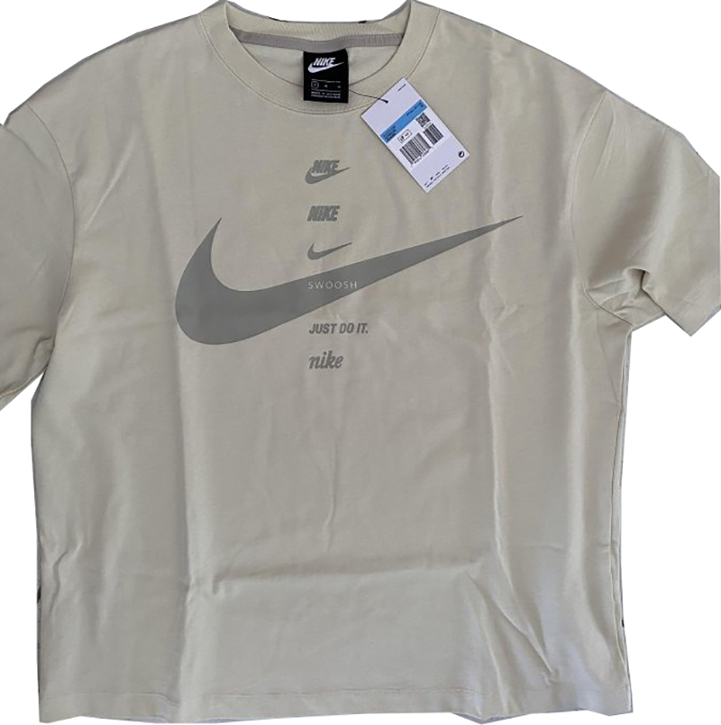 

Футболка женская Nike DJ1127-238 желтая M, DJ1127-238