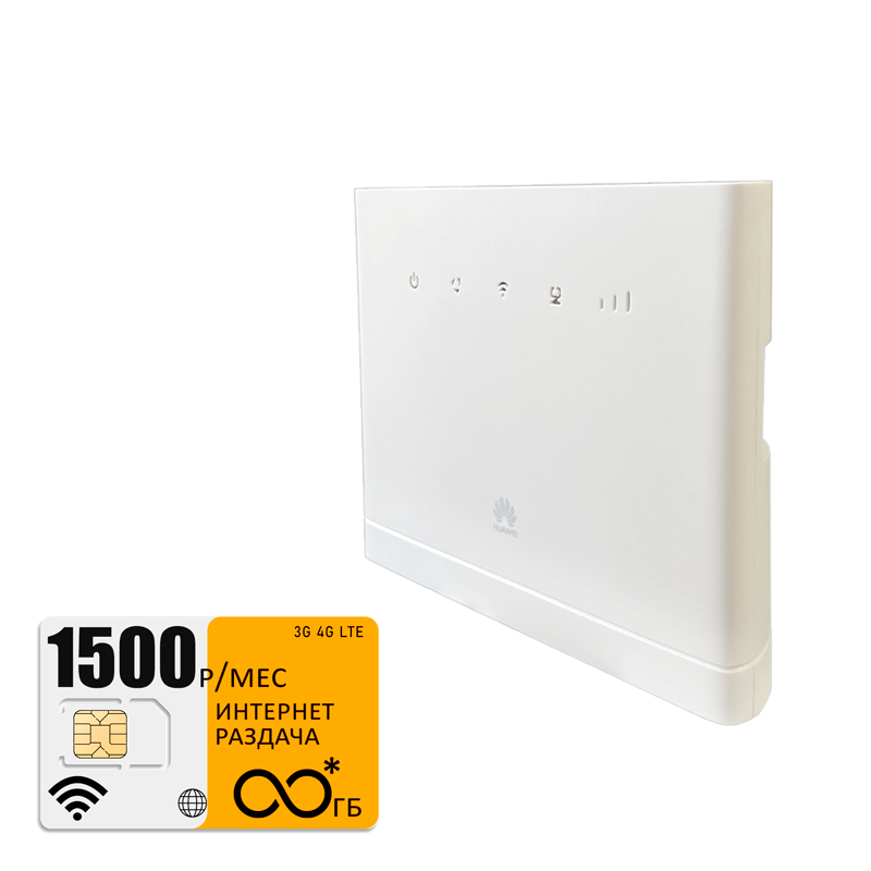 

Wi-Fi роутер Huawei b315 (komplekt-b315white-bee-1000gb-PRO-sb), b315