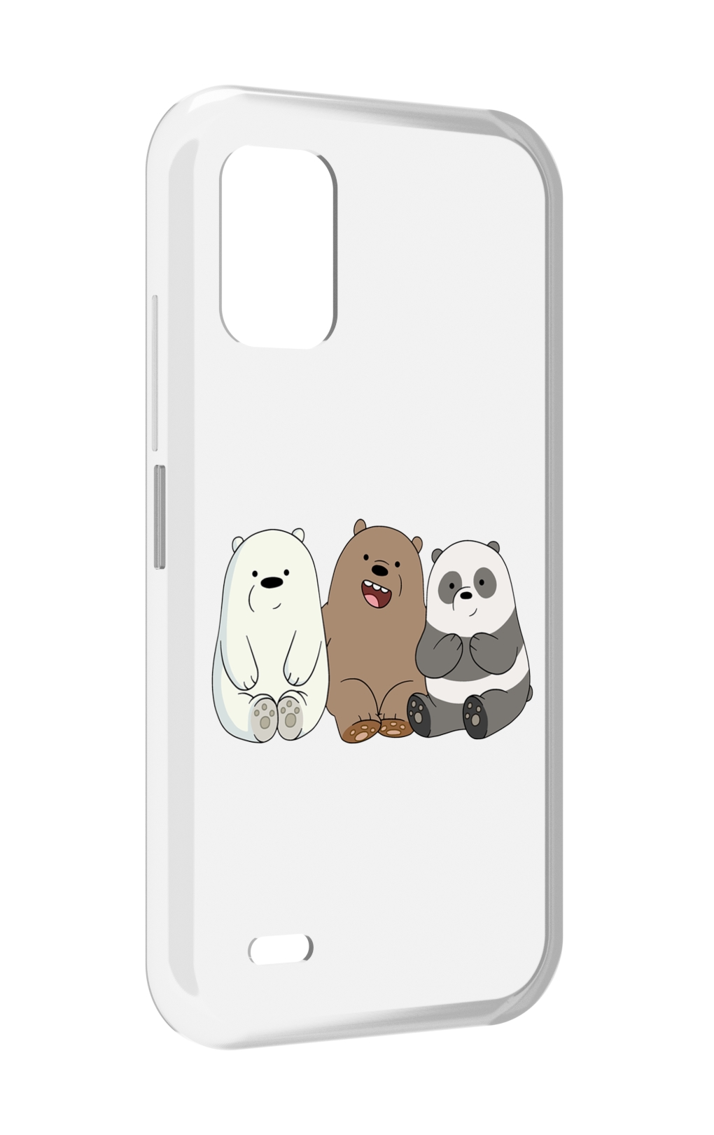

Чехол MyPads панды детский для UMIDIGI Bison GT2 / GT2 Pro, Прозрачный, Tocco
