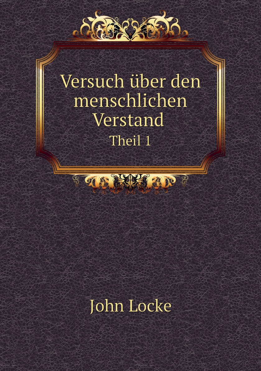 

Versuch uber den menschlichen Verstand