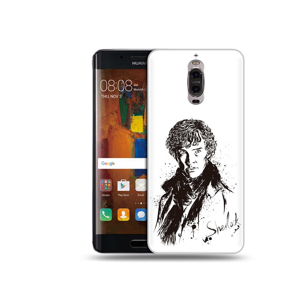

Чехол MyPads Tocco для Huawei Mate 9 Pro шерлок холмс портрет (PT50613.55.698), Прозрачный, Tocco