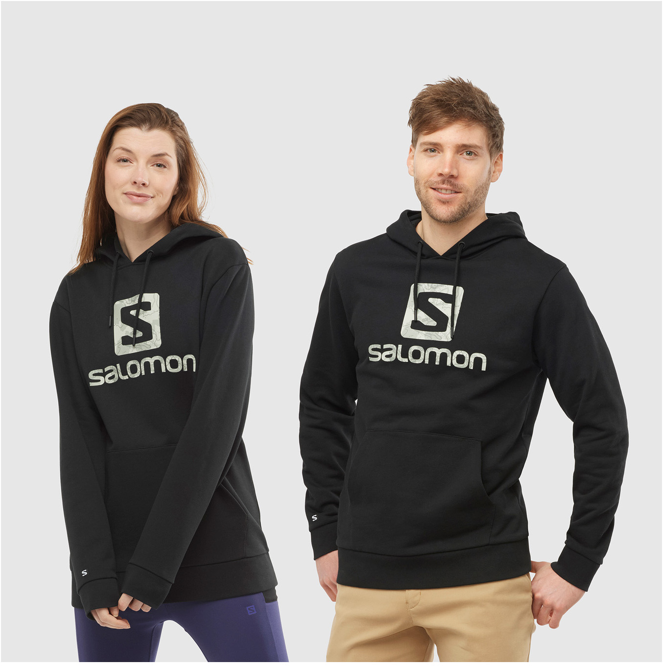

Худи мужское Salomon LC1770300 черное XS, LC1770300