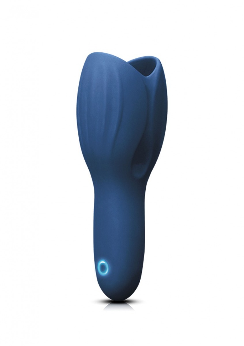 Мастурбатор с вибрацией NSNOVELTIES Renegade Head Unit синий