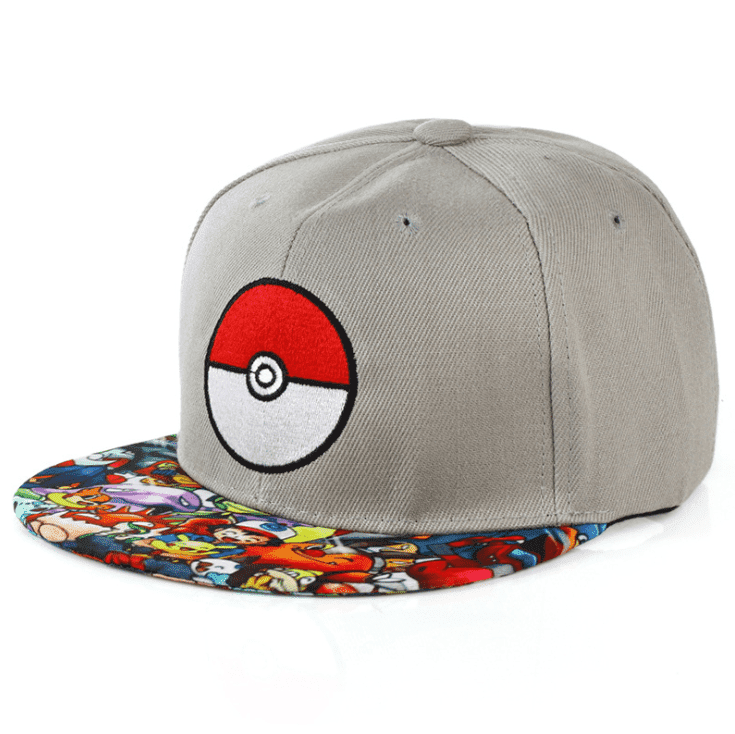

Кепка Покемоны (Pokemon) (Серый), 11260
