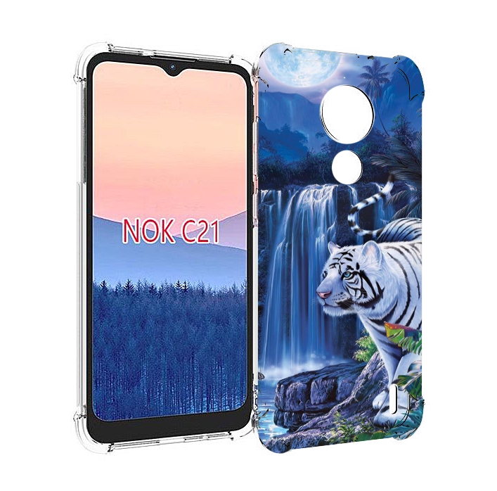 

Чехол MyPads Водопад для Nokia C21, Прозрачный, Tocco