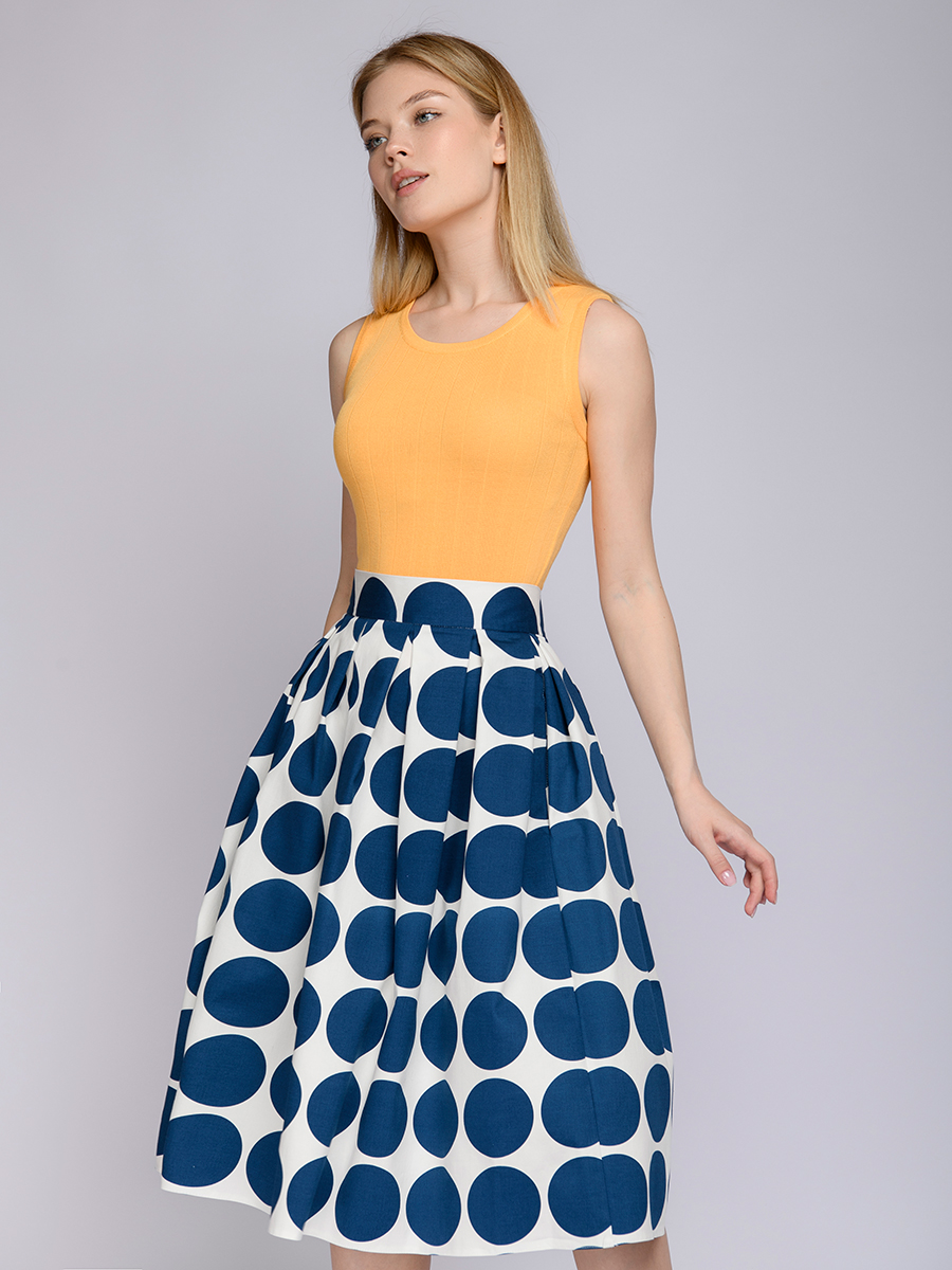 

Юбка женская 1001dress 0102769WW белая 44, 0102769WW