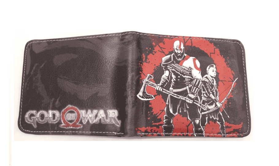 

Кошелек Кратос с сыном God of War 3, Черный, 14475