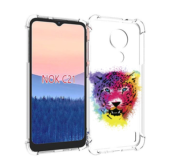 

Чехол MyPads Гепард для Nokia C21, Прозрачный, Tocco