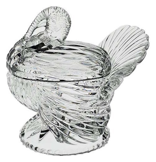 фото Шкатулка 18 см crystal bohemia "индюк" 104325