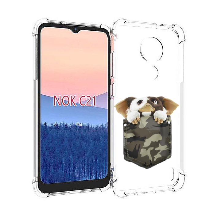 

Чехол MyPads Гизмо для Nokia C21, Прозрачный, Tocco