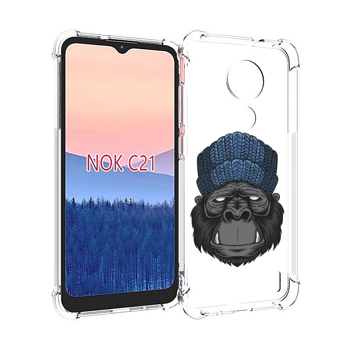 

Чехол MyPads Горила для Nokia C21, Прозрачный, Tocco