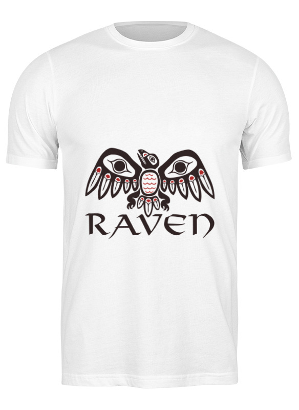 

Футболка мужская Printio Raven brand белая XL, Белый, Raven brand