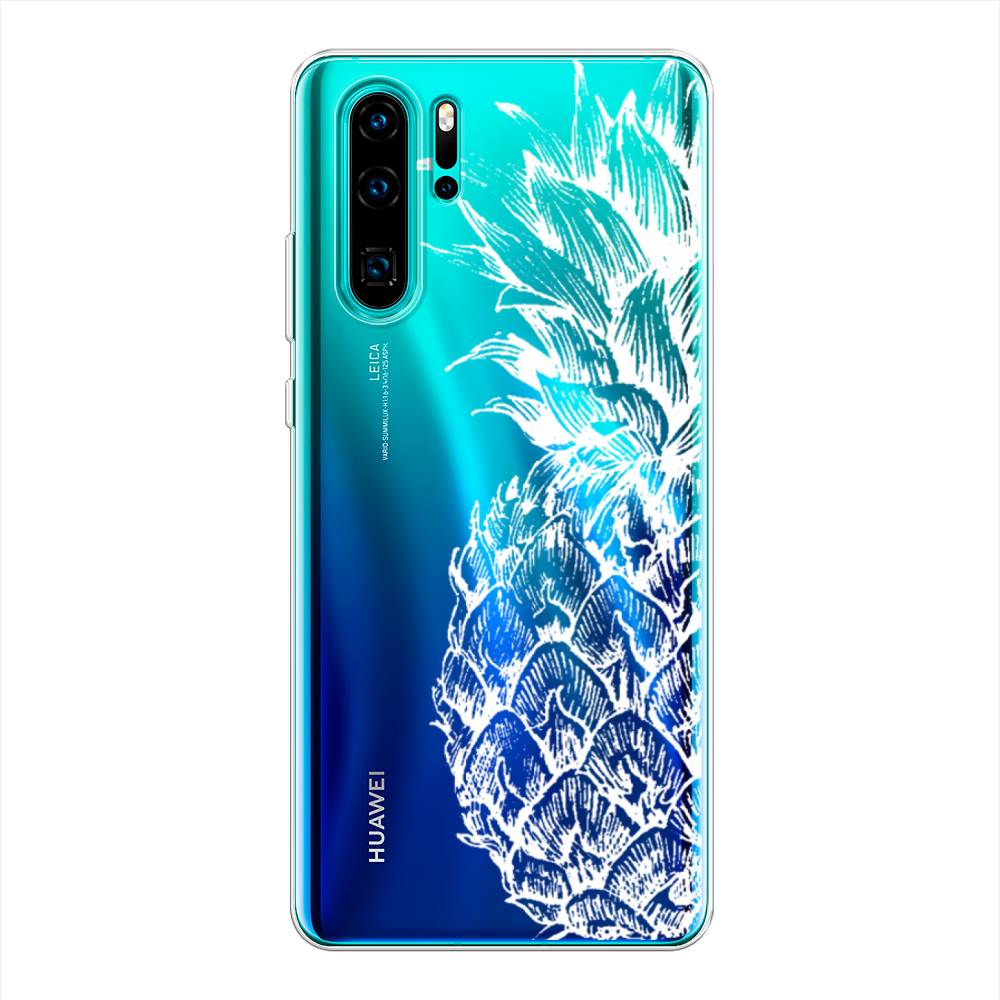 

Чехол Awog на Huawei P30 Pro "Ананас графика белая", Разноцветный, 67650-10
