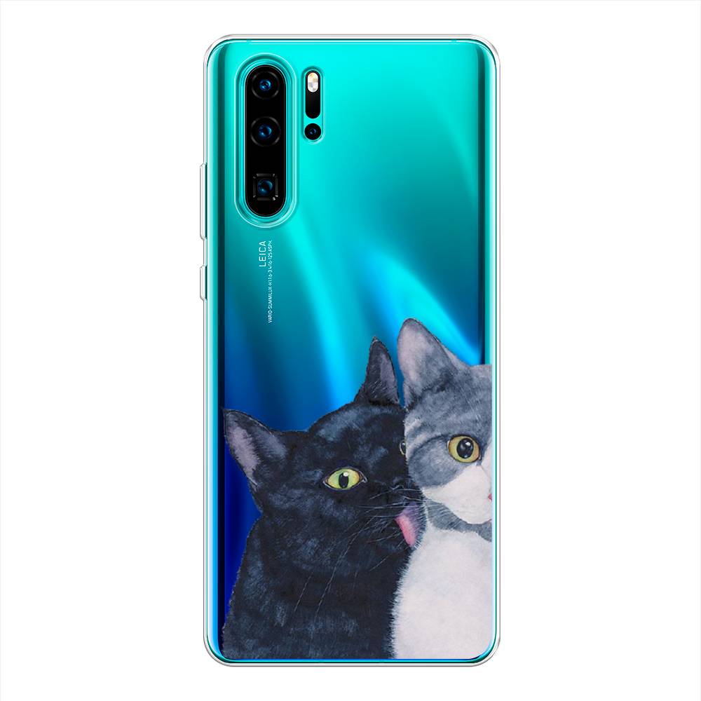 

Чехол Awog на Huawei P30 Pro "Кошачья любовь", Разноцветный, 67650-1