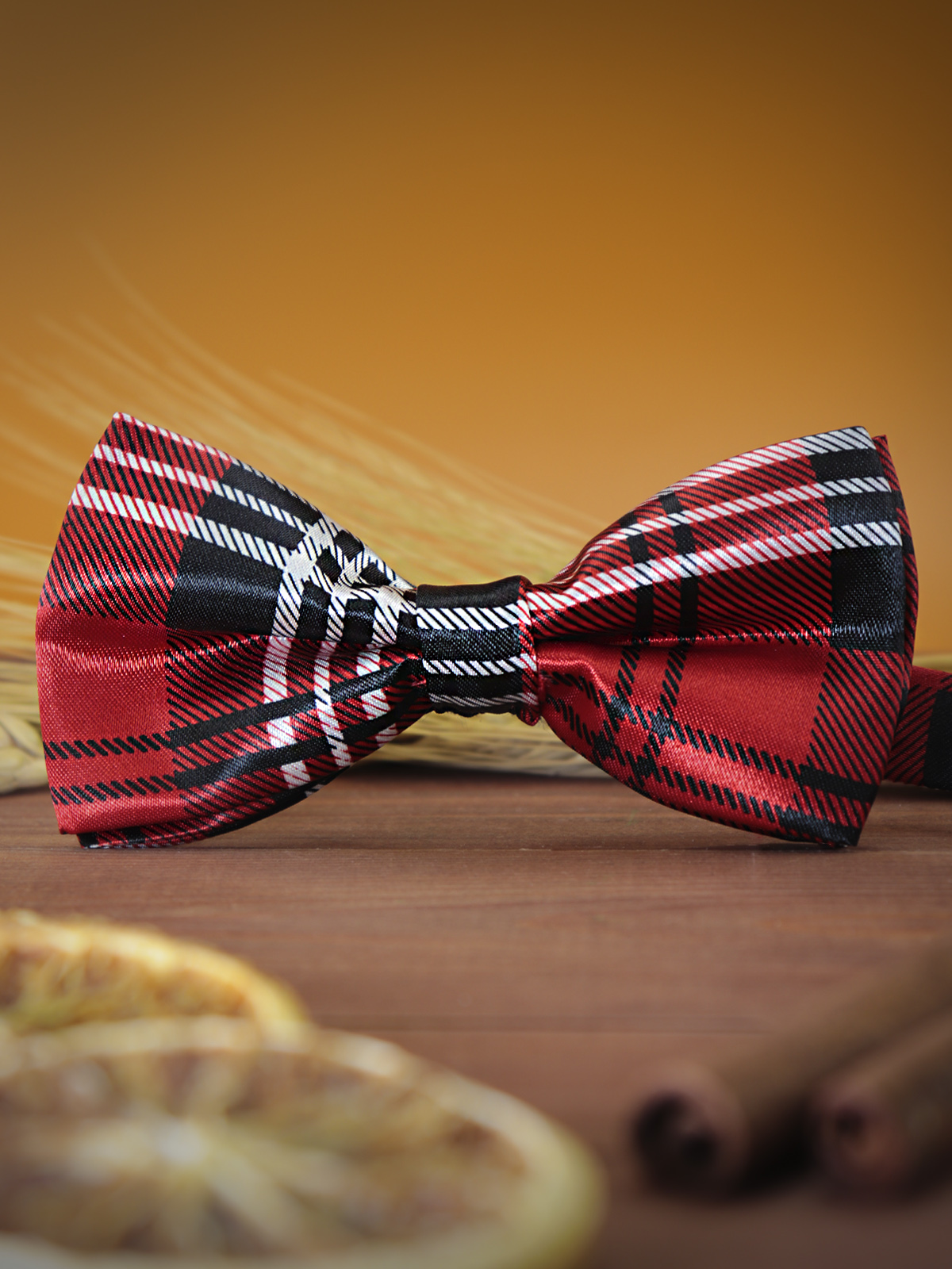 

Галстук-бабочка 2beMan GB_klet GB652 красный/черный/белый, GB_klet