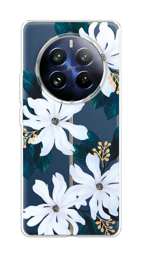 

Чехол на Realme 12 Pro "Delilah Flower", Зеленый;белый, 2516150-1