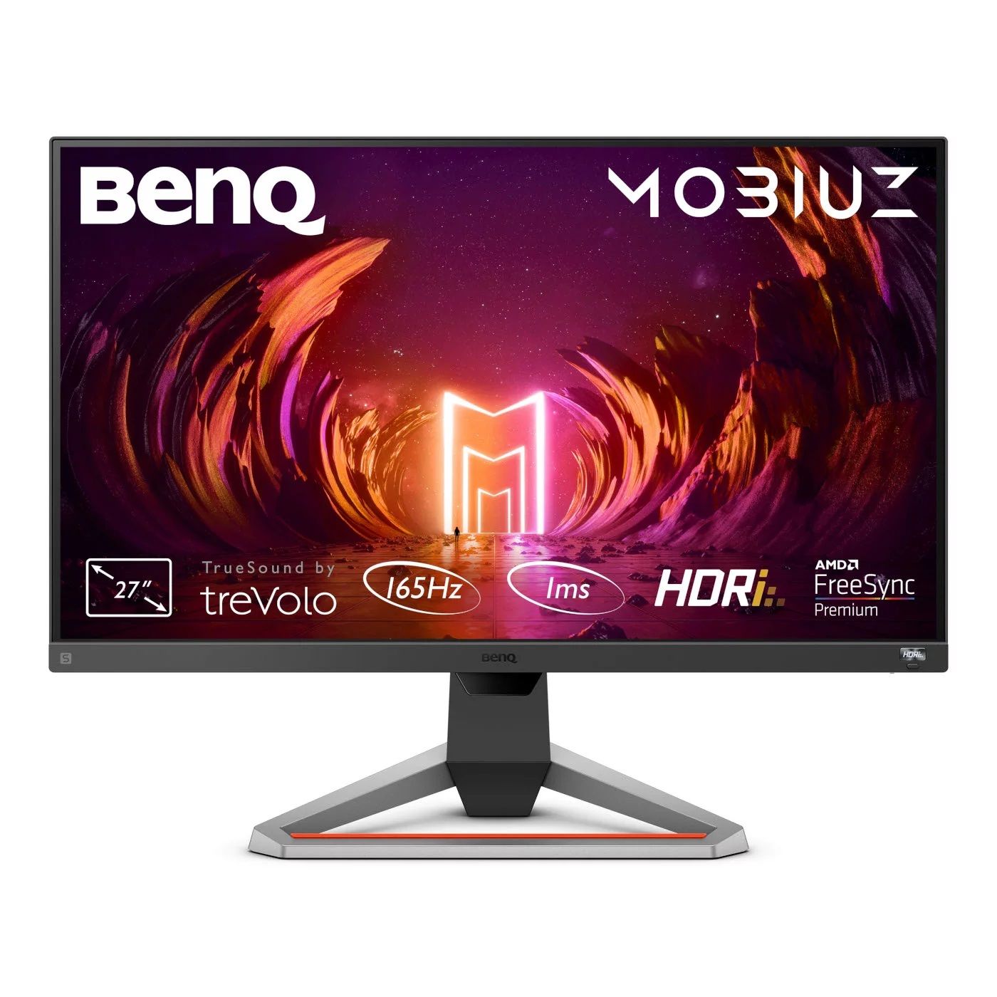 фото Монитор benq mobiuz ex2710s gray (9h.lkfla.tbe)