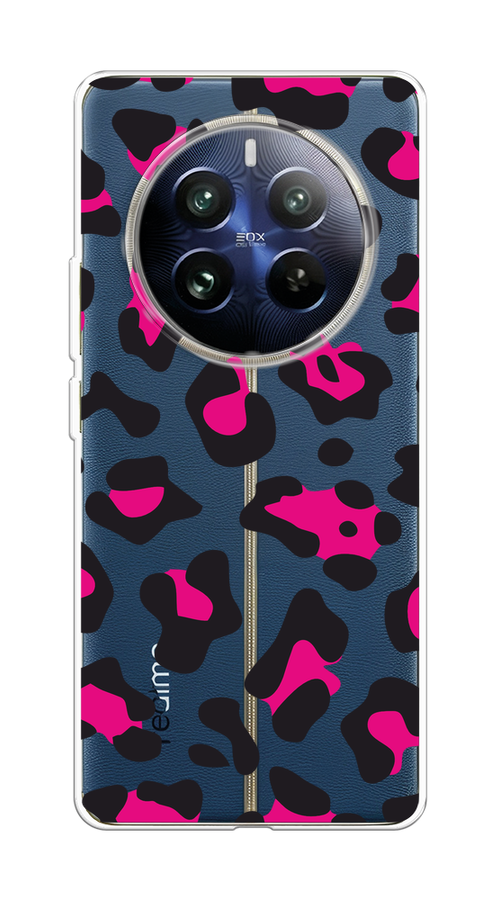 

Чехол на Realme 12 Pro/Realme 12 Pro Plus "Pink cow spots", Черный;розовый, 2516150-1