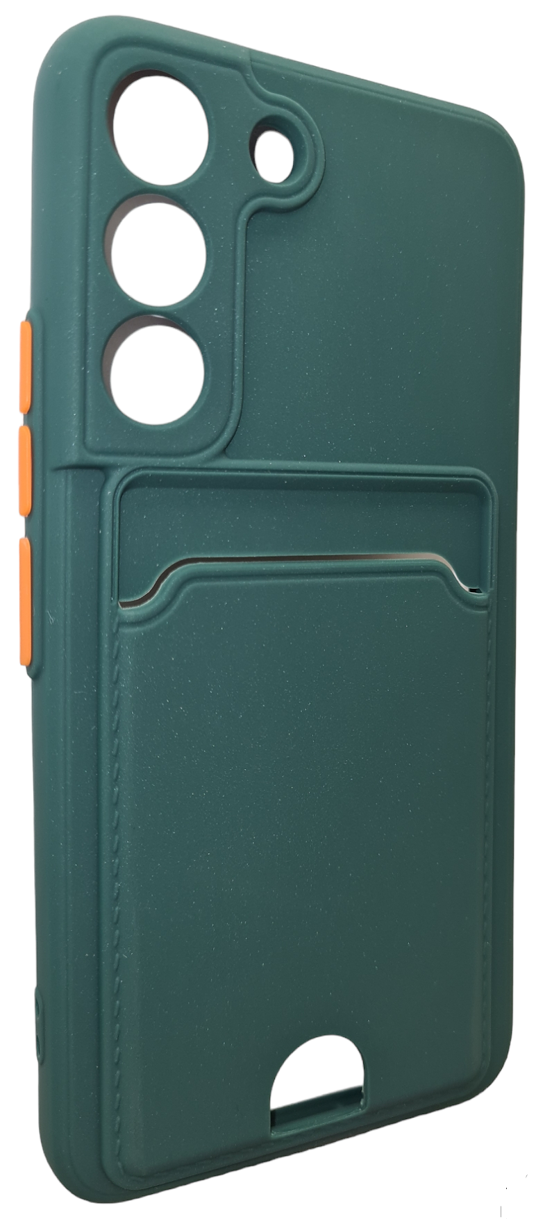 

Чехол-накладка Mariso BUTTON с карманом для карт для Samsung Galaxy A04 / A04e (зеленый)