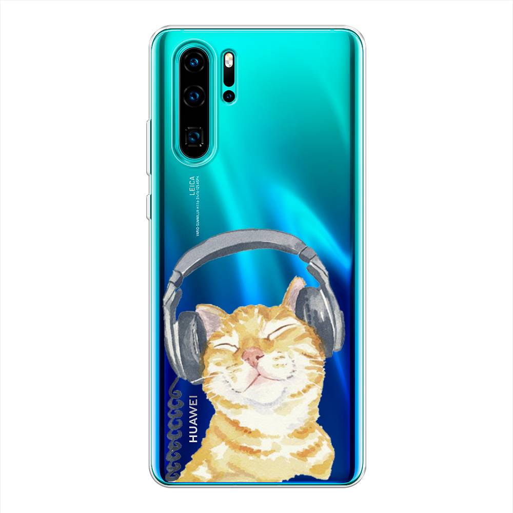 

Чехол Awog "Кот меломан" для Huawei P30 Pro
