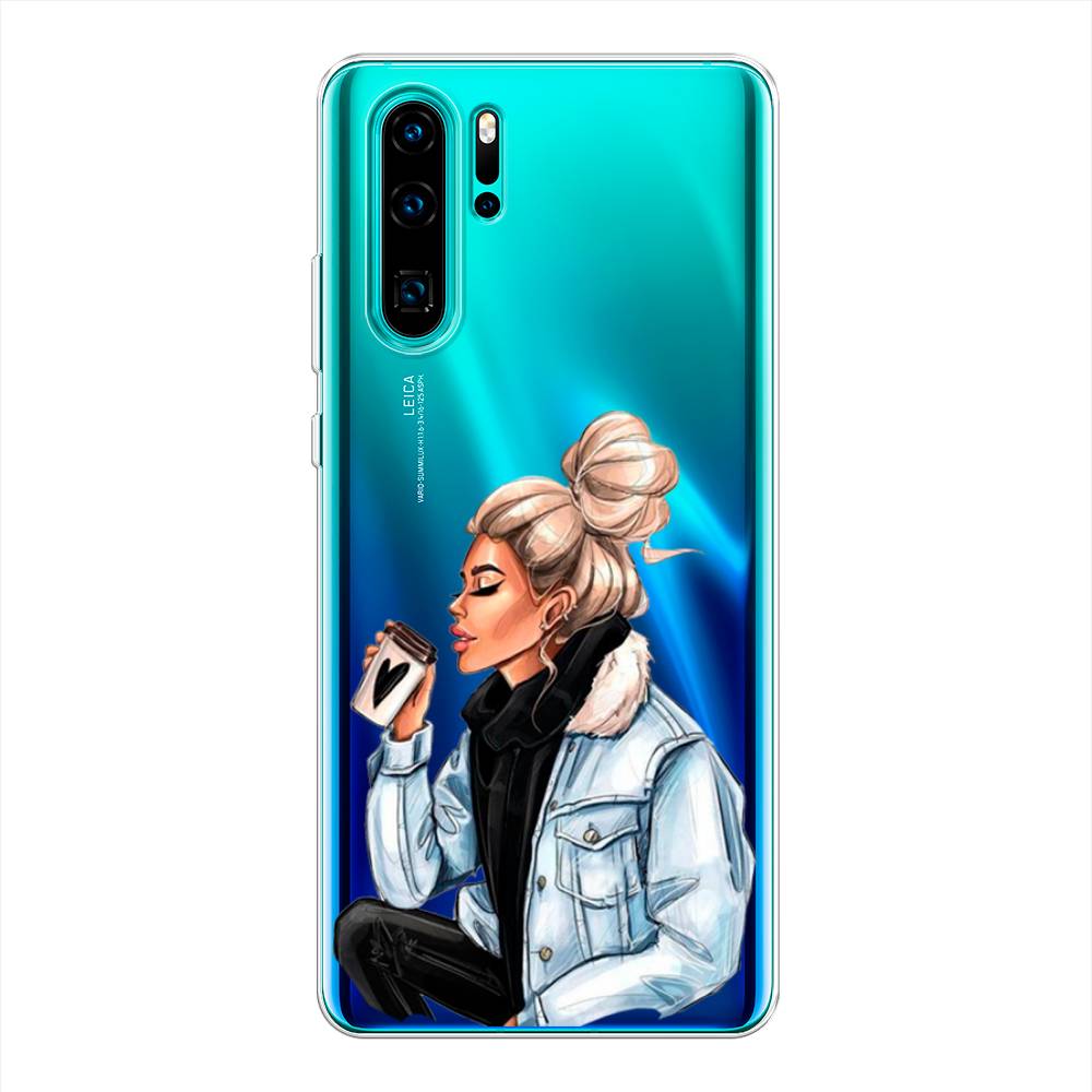 

Чехол Awog на Huawei P30 Pro "Cute girl", Разноцветный, 67650-7