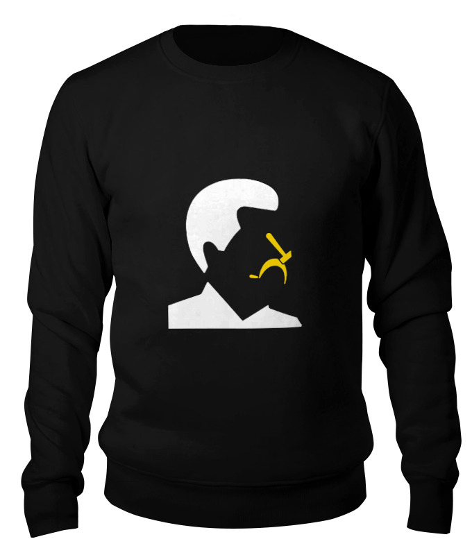 

Свитшот Printio Сталин черный 2XL, Сталин