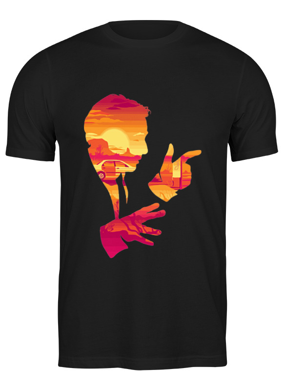 

Футболка мужская Printio Сол гудман (better call saul) черная XL, Черный, Сол гудман (better call saul)