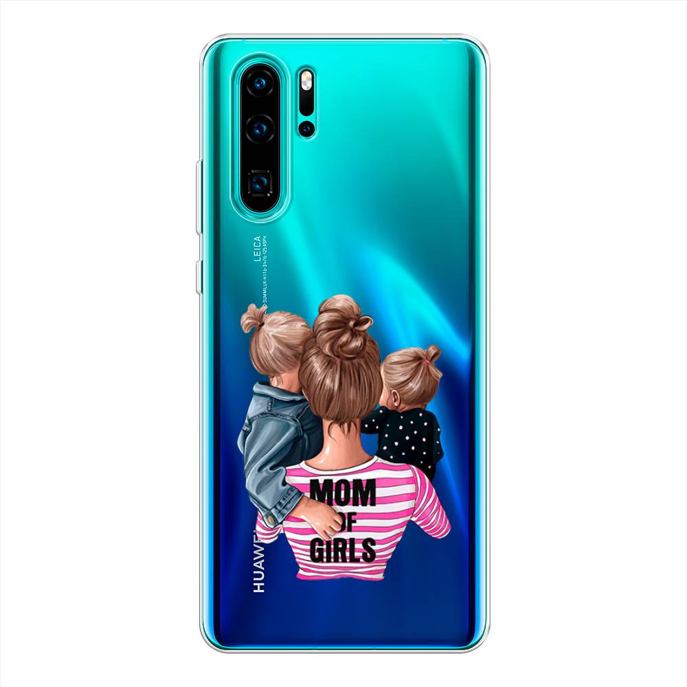 

Чехол Awog на Huawei P30 Pro "Mom of Girls", Разноцветный, 67650-6