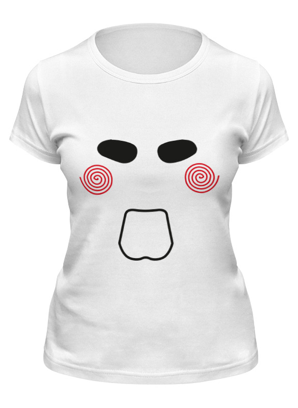 

Футболка женская Printio Пила (saw) белая 2XL, Белый, Пила (saw)