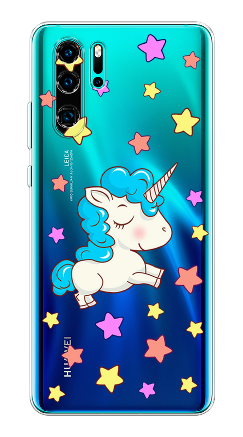 

Чехол Awog на Huawei P30 Pro "Звездный единорог", Разноцветный, 67650-2