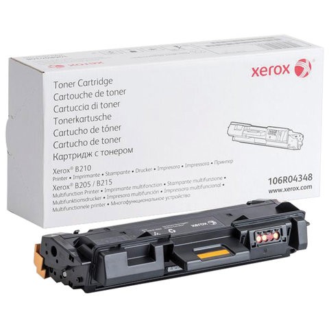 

Тонер Xerox 106R04348, Black совместимый, Черный