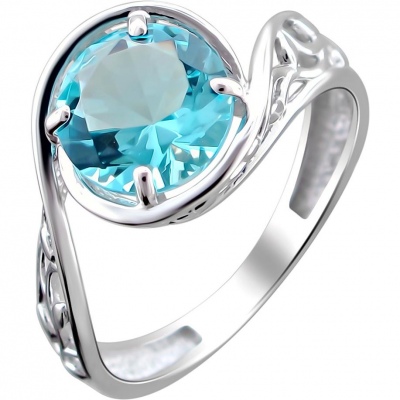 

Кольцо из серебра с Swarovski р. 17 Эстет С22К250131, С22К250131