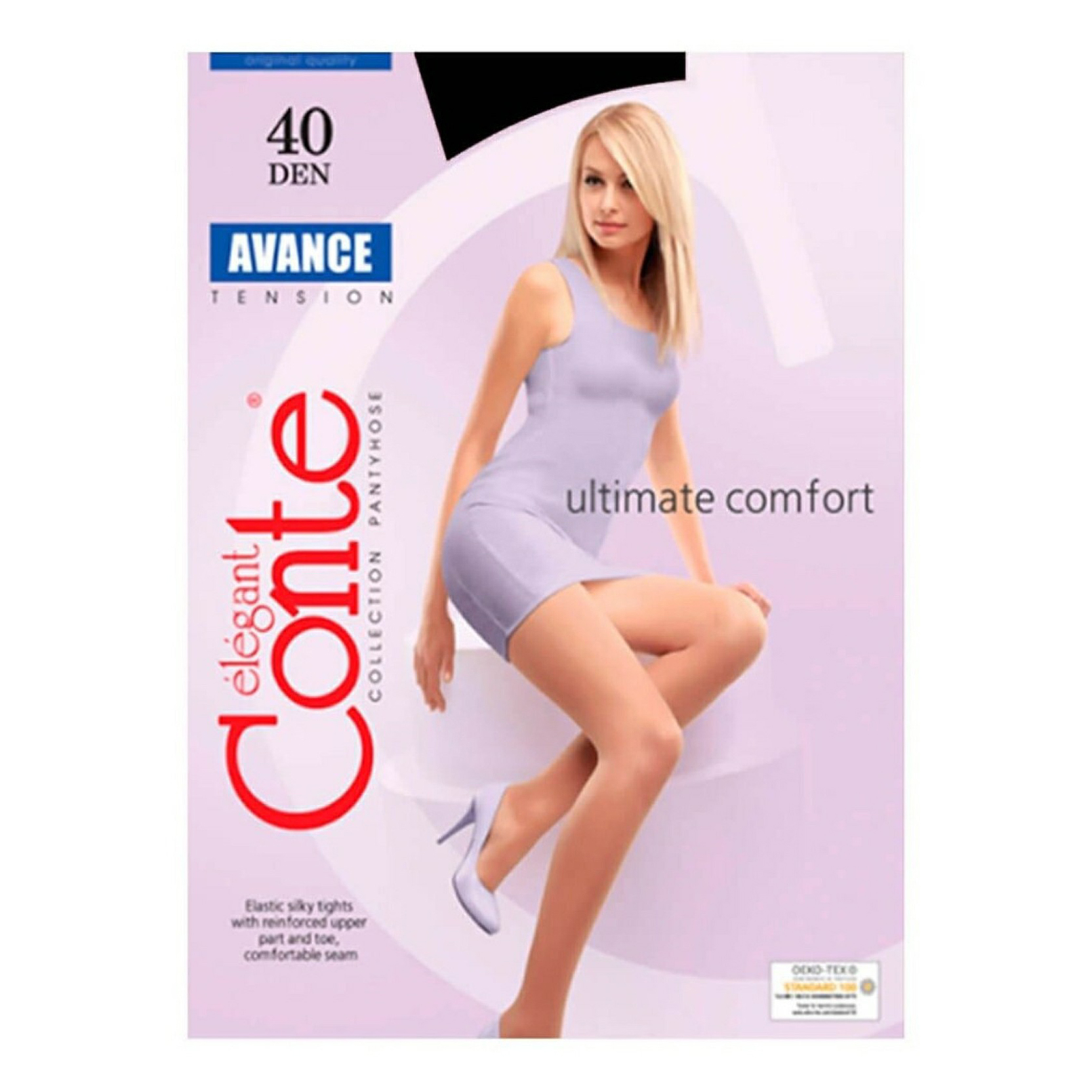 

Колготки женские Conte черные, Черный