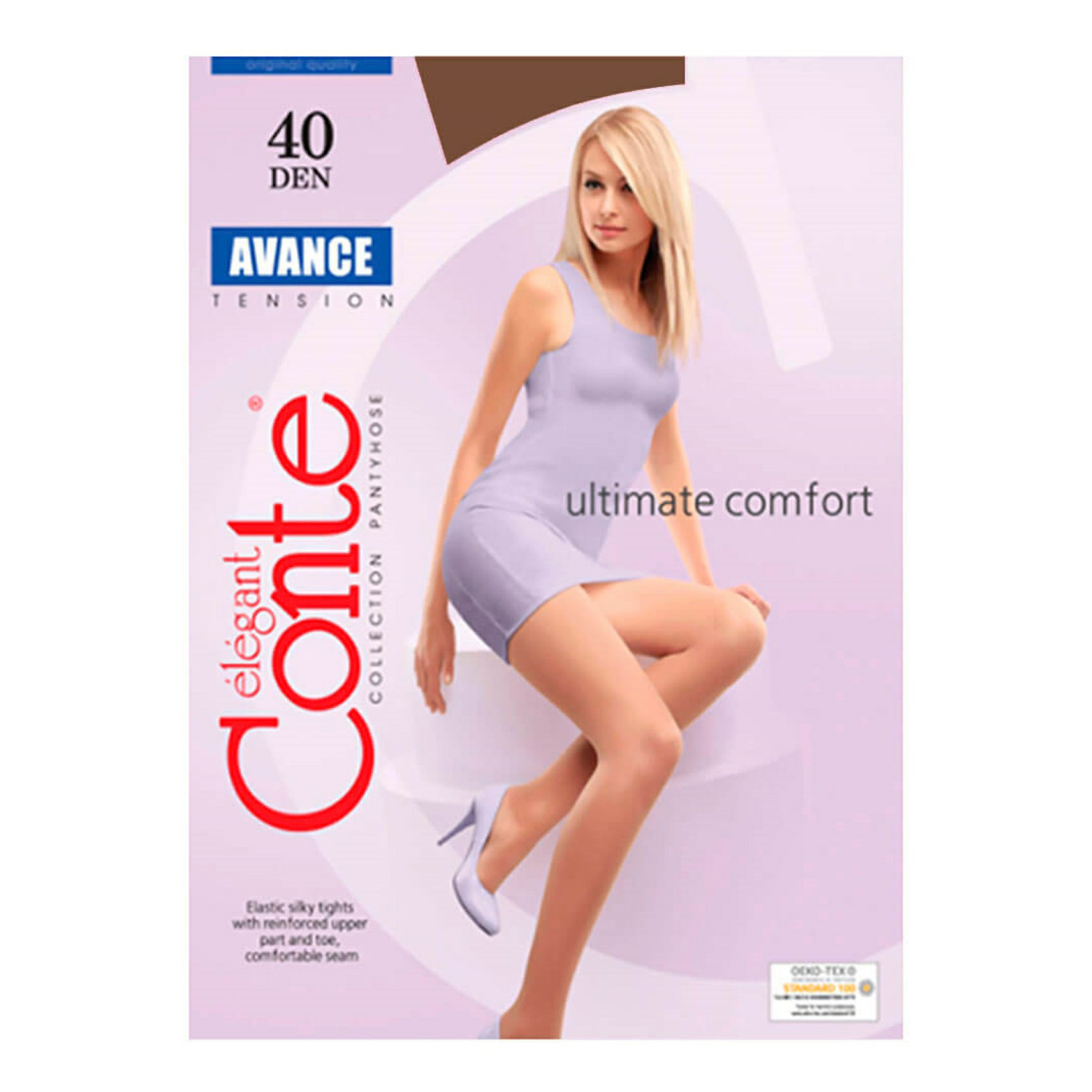 

Колготки женские Conte Elegant бежевые 3, Бежевый