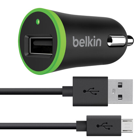 фото Азу belkin universal, кабель microusb 1,2 м, выходной ток 2.4 a, черное, f8m887bt04-blk