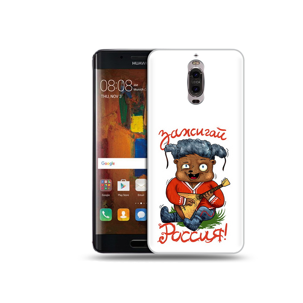 

Чехол MyPads Tocco для Huawei Mate 9 Pro Зажигай Россия (PT50613.55.82), Прозрачный, Tocco