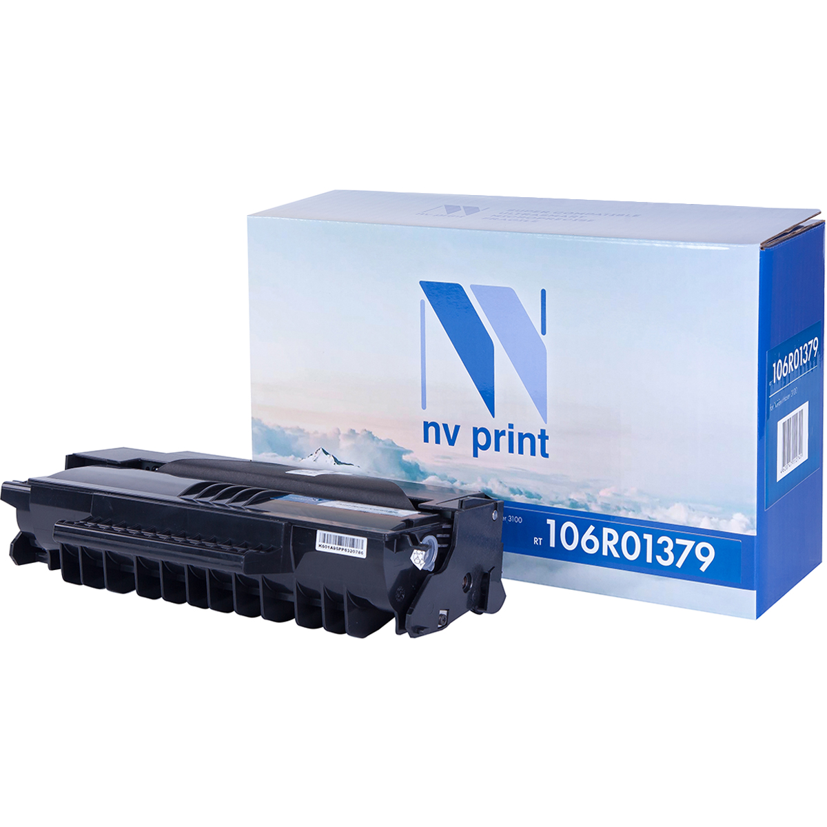 Картридж для лазерного принтера NV Print 106R01379 черный, совместимый