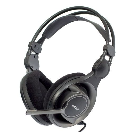 фото Гарнитура a4tech hs-100 grey/black