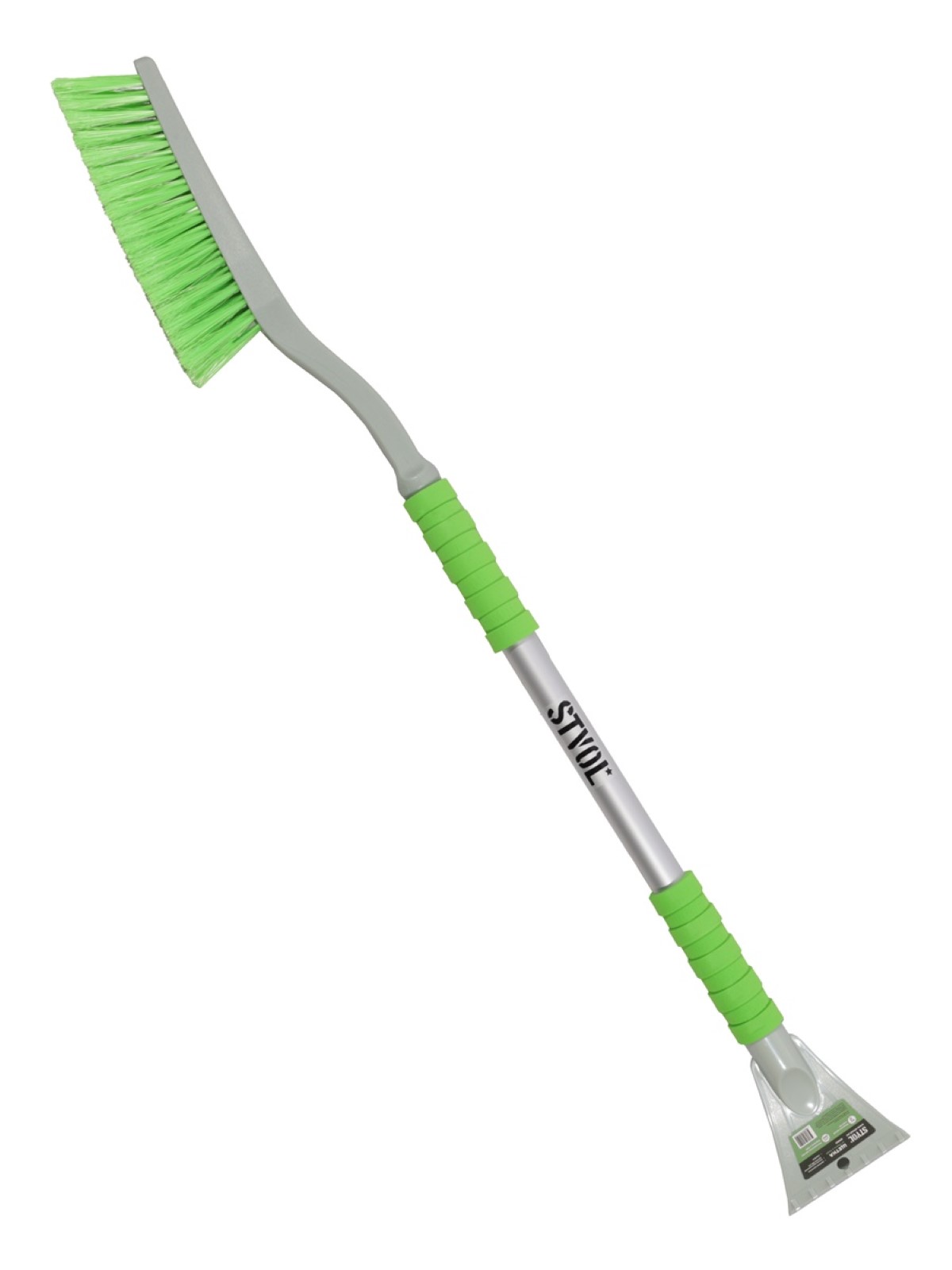 

Щетка Для Снега Со Скребком 90 См Расщепл. Мягкая Двойная Ручка Stvol Stvol Ssb01, Зеленый