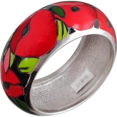 

Кольцо из серебра с эмалью р. 16,5 Эстет Р3К0501935Э, Р3К0501935Э