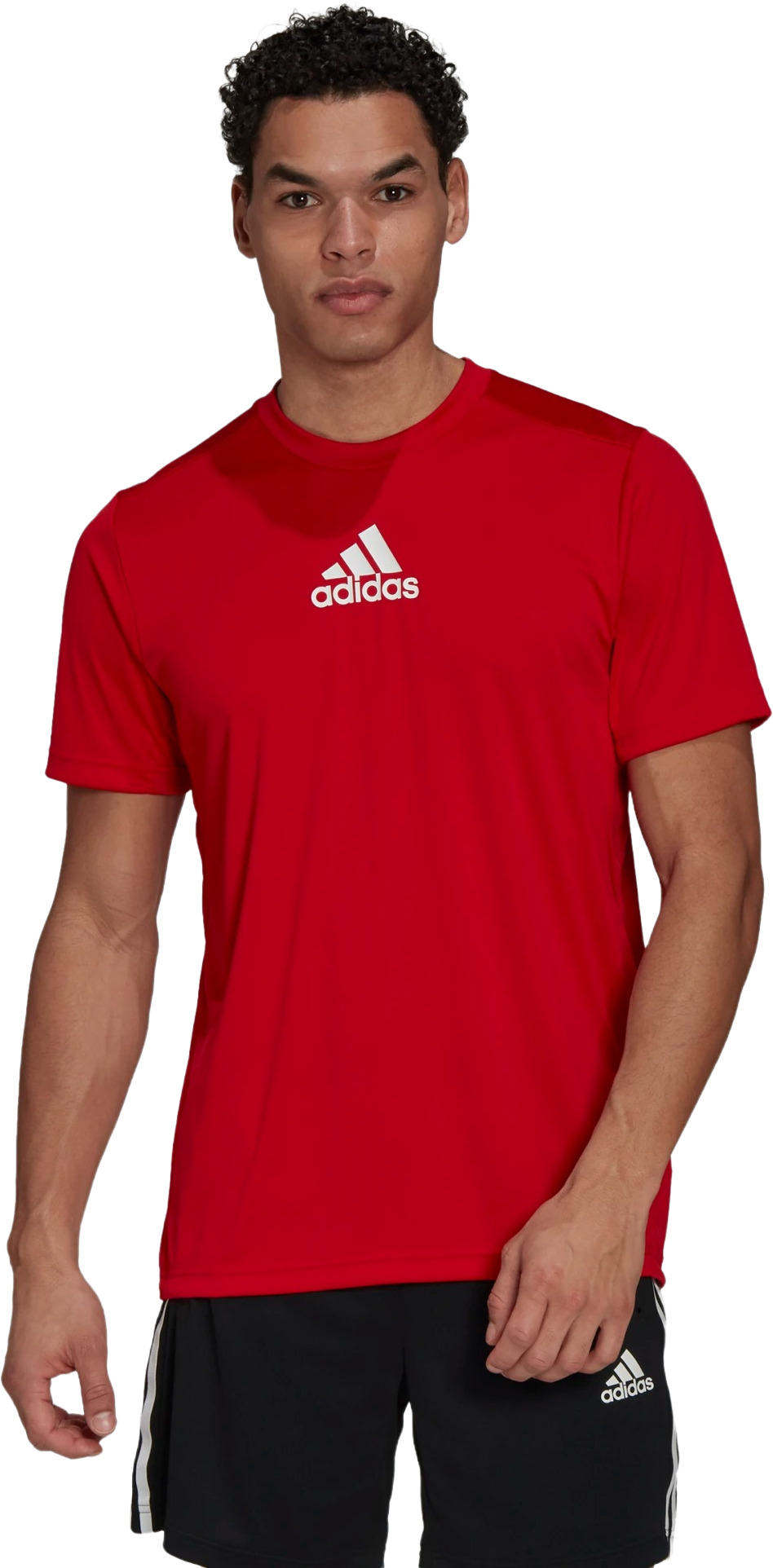 

Футболка мужская Adidas GM4318 красная XS, Красный, GM4318