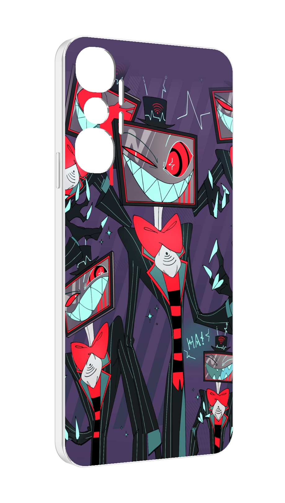 

Чехол MyPads hazbin hotel для Infinix Hot 20 4G, Прозрачный, Tocco