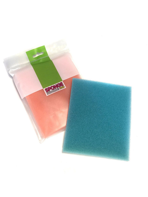 Универсальная чистящая губка Sponge Scouring Pad, 14х16,5 см