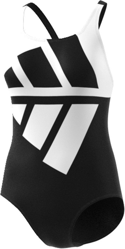 

Купальник слитный женский Adidas HB1680 белый 38, HB1680
