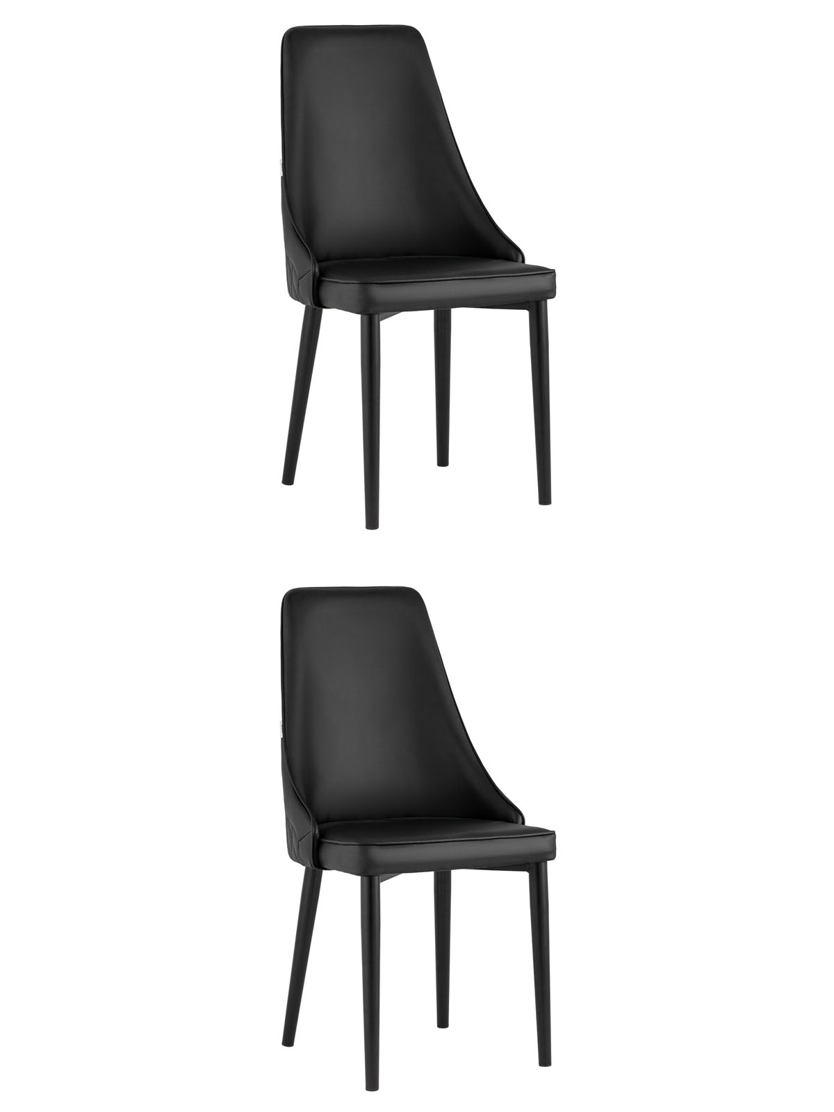 

Комплект стульев 2 шт. Stool Group Луис, черный, Луис