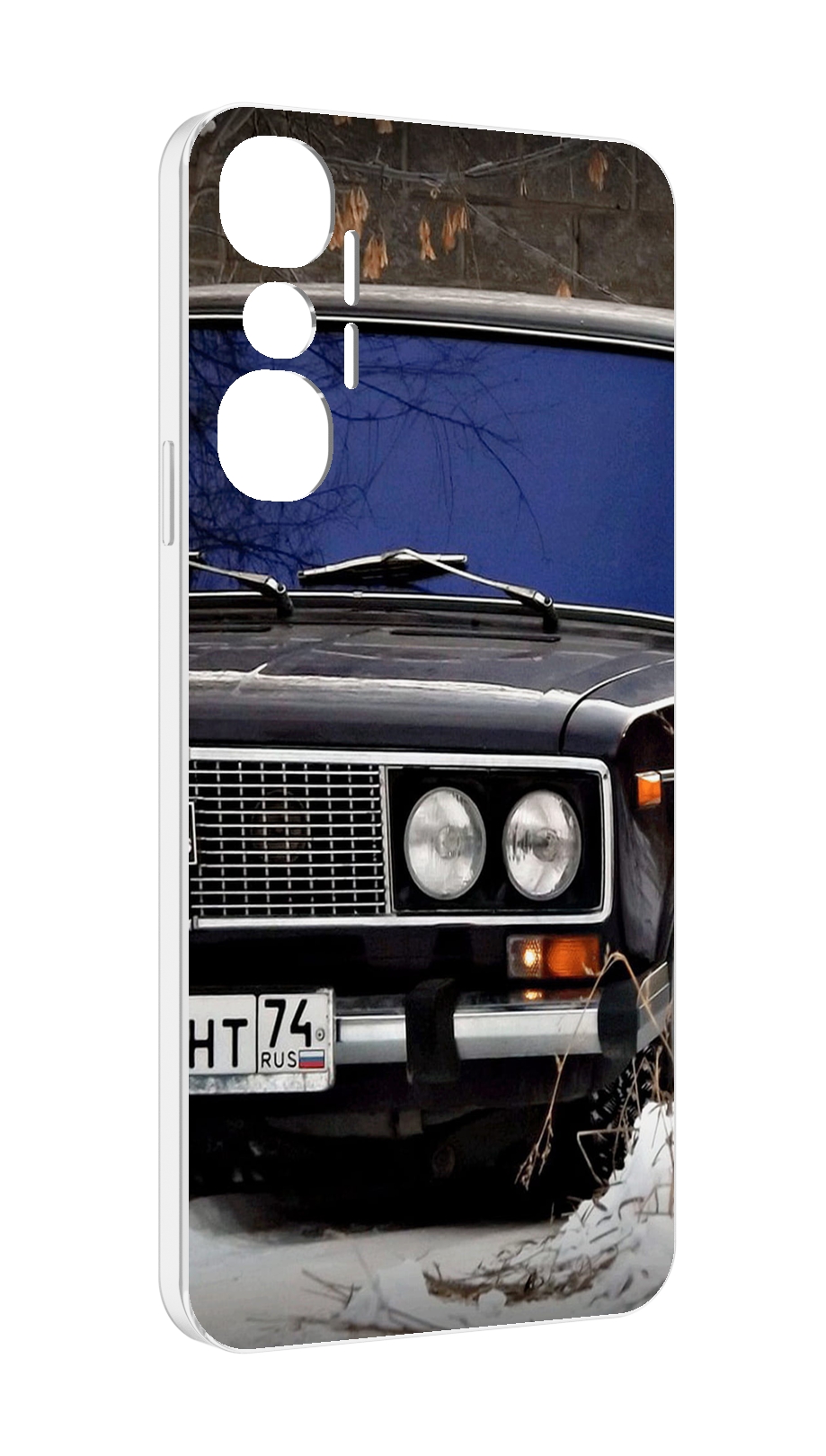 

Чехол MyPads lada ваз 1 для Infinix Hot 20 4G, Прозрачный, Tocco