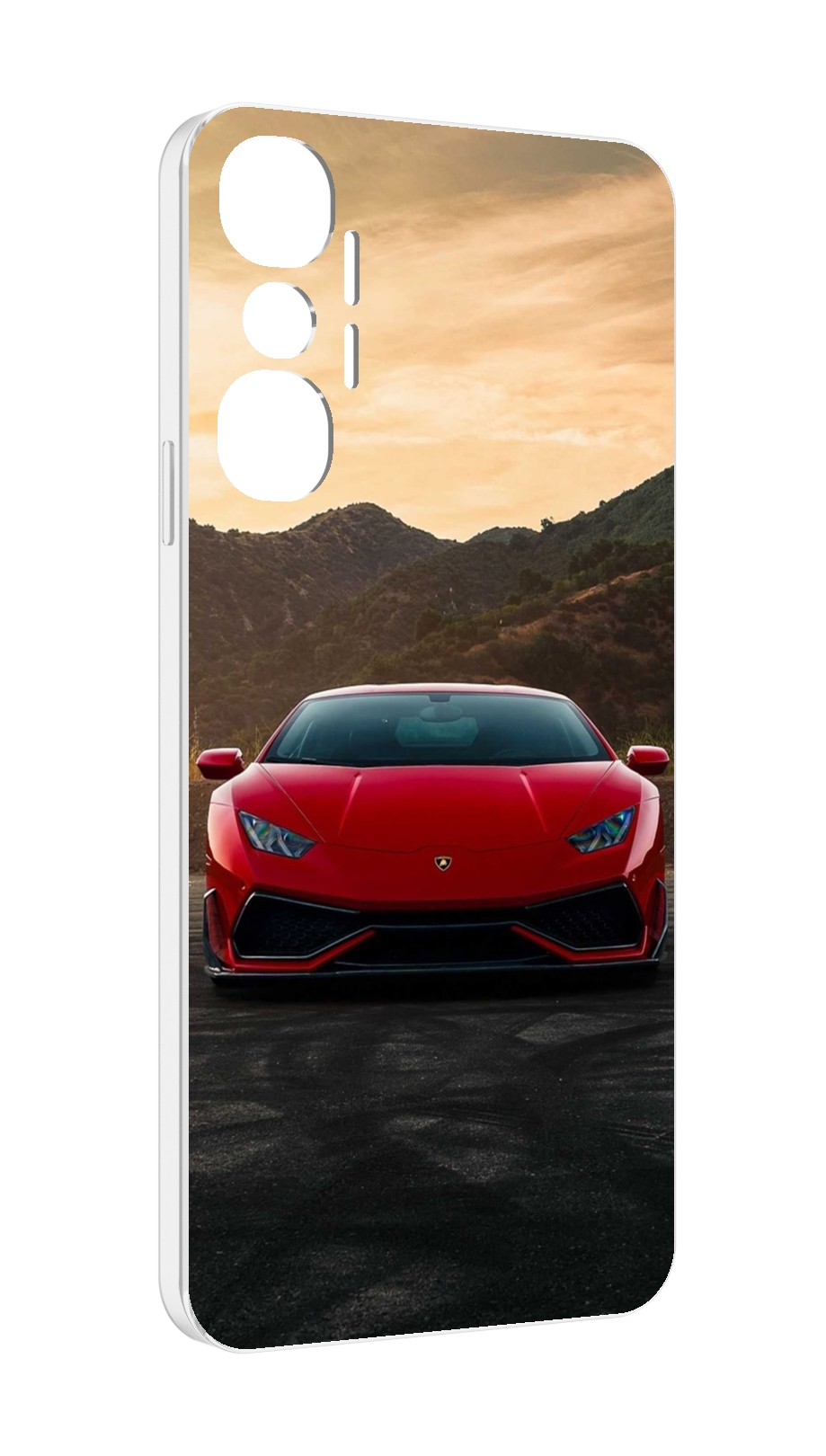 

Чехол MyPads lamborghini 1 мужской для Infinix Hot 20 4G, Прозрачный, Tocco