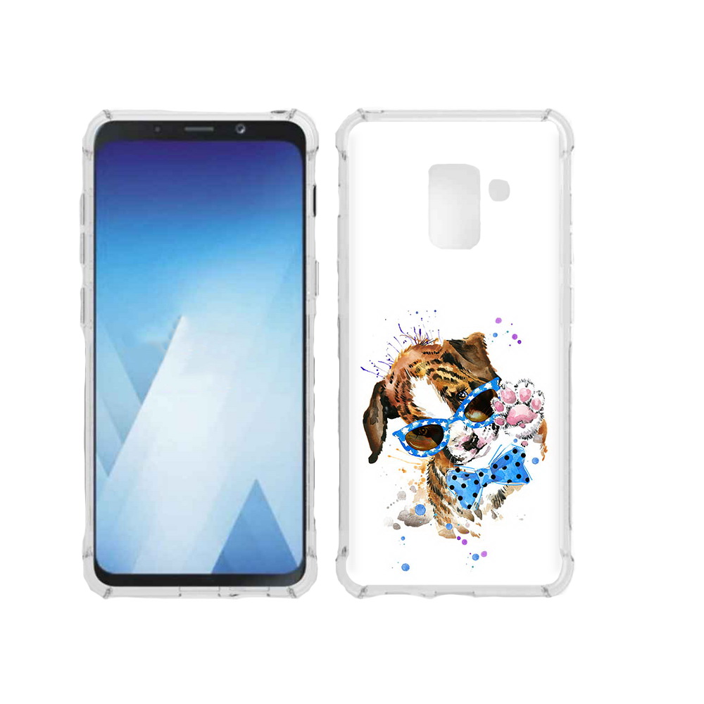 

Чехол MyPads Tocco для Samsung Galaxy A5 (2018) лапочка (PT95317.573.434), Прозрачный, Tocco