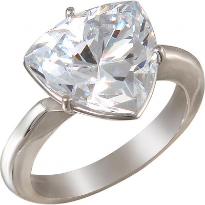 

Кольцо из серебра с фианитом р. 16,5 Эстет С16К150781, С16К150781