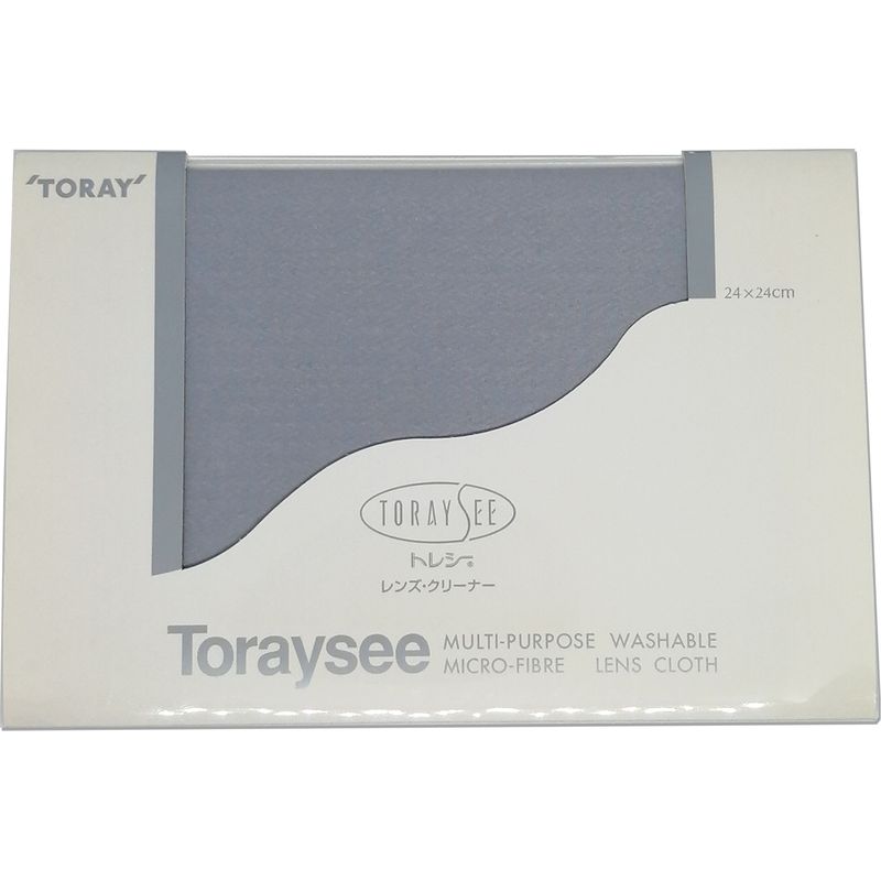 Салфетка для очистки оптикиToraysee 24x24cm Микрофибра Gray